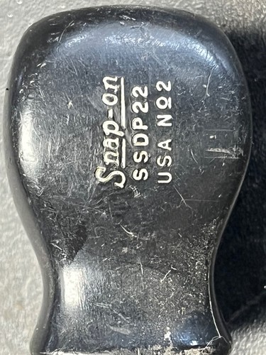 De colección Snap-on SSDP-22 Stubby Negro Mango Duro Destornillador Phillips Nº 2 EE. UU. - Imagen 2 de 5