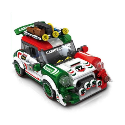 Speed Champion Mini Cooper WRC Rallye Rennwagen Bausteine 330 Teile *NEU*
