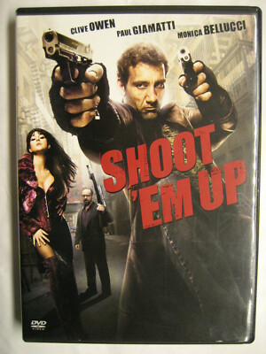 SHOOT 'EM UP - DVD - CLIVE OWEN PAUL GIAMATTI MONICA BELLUCCI - FSK 18