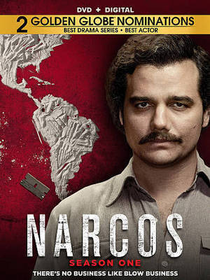 DVD Narcos Complete First Season One Drug Lord Drama Pablo Escobar TV  Show