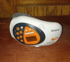 Sony Walkman Sports SRF-M80V Mega Bass AM/FM/TV Radio w/Org Arm Band TESTED 