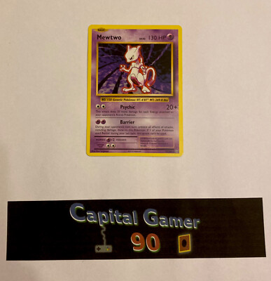 Pokemon Mewtwo 51/108 Evolutions Boosterfrisch ENG NM Base Set Artwork Non Holo