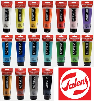Talens Amsterdam Feine Acrylfarben 250 ml Tuben - Freie Auswahl aus 90 Farbtönen