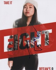 Awkwafina Ocean's 8 Autographed Signed 8x10 Photo COA EF332