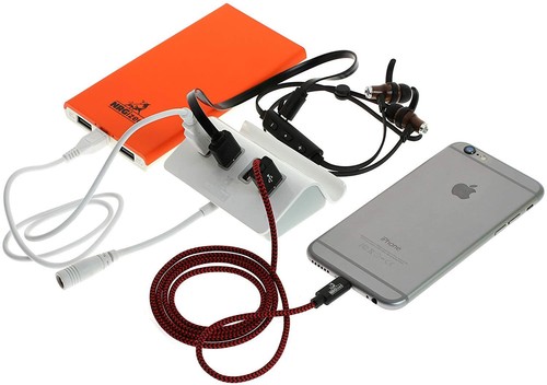 Artix 30W 4-Port Smart Charger with Stand for All Phones - Picture 2 of 4