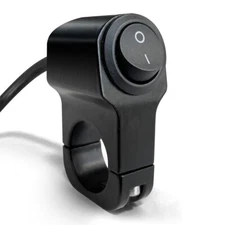 Waterproof Motorcycle 7/8" Handlebar Headlight Fog Spot Light ON OFF Switch USA