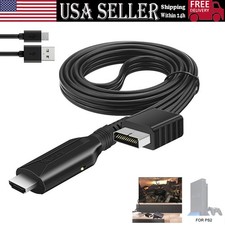 For Sony PS1 PS2 to HDMI Adapter Cable Game Console Audio Video Converter Cable 