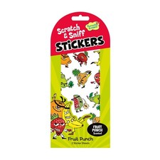 Scratch  Sniff Stickers Fruit Punch - Peaceable Kingdom