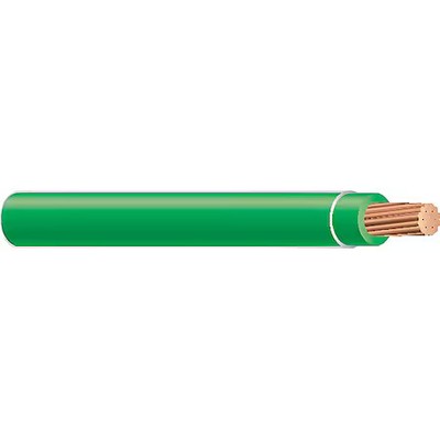 Southwire 22968258 Thhn Building Wire, Copper, 12 Awg, 1C, Green, Stranded