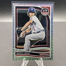 Andrew Jimenez 2024 Panini USA Baseball Stars & Stripes Silver Mojo /49