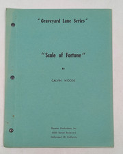 Vintage Graveyard Lane Scale of Fortune TV Synopsis Playstar Hollywood (J)