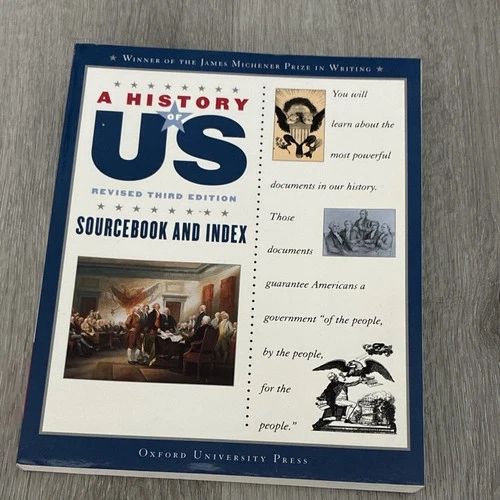 Oxford A History of US: Sourcebook & Index Rev 3E PB 2002 Joy Hakim