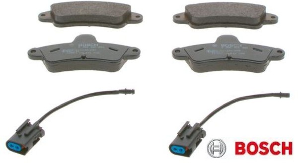 Bosch 0986460991 Bremsbelagsatz FüR Scheibenbremse Bremsbelagsatz FüR Ford-image