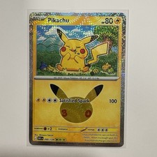 Carta Pokemon Pikachu 30° anniversario 050/128 28/30