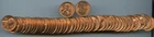 1955 D Lincoln Wheat Cent  Uncirculated Roll #50  * No Reserve *