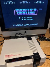 Ghosts n Goblins cartridge for NES (PAL). Tested and Working