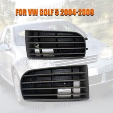 For Vw Golf Rabbit 2004-2009 Front Bumper Lower Fog Light Grill Grille Cover