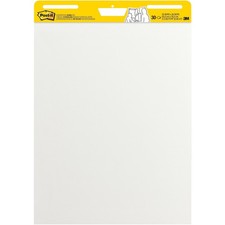 Post-it Self-Stick Easel Pads, 25 in x 30 in, White - 559 - 021200707261