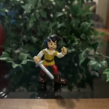 Smurfs JOHAN Smurf Figure 20498 Vintage 1978 PVC Smurf Figurine * RARE VARIANT *