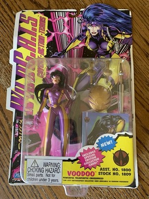 Jim Lee s WildC.A.T.S. Voodoo (Playmates 1995) Action Figure New