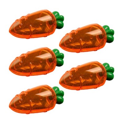5 Stück Transparent Ostern Kunststoff Karotten Bonboniere Ostern Geschenkbox4682
