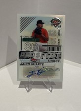 2024 Panini Prospect Edition - Jairo Iriarte - #176 Prospect Ticket Auto (M560)