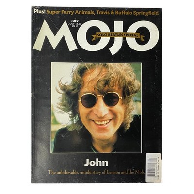 Mojo Music Magazine July 2001 John Lennon No CD Included No Label