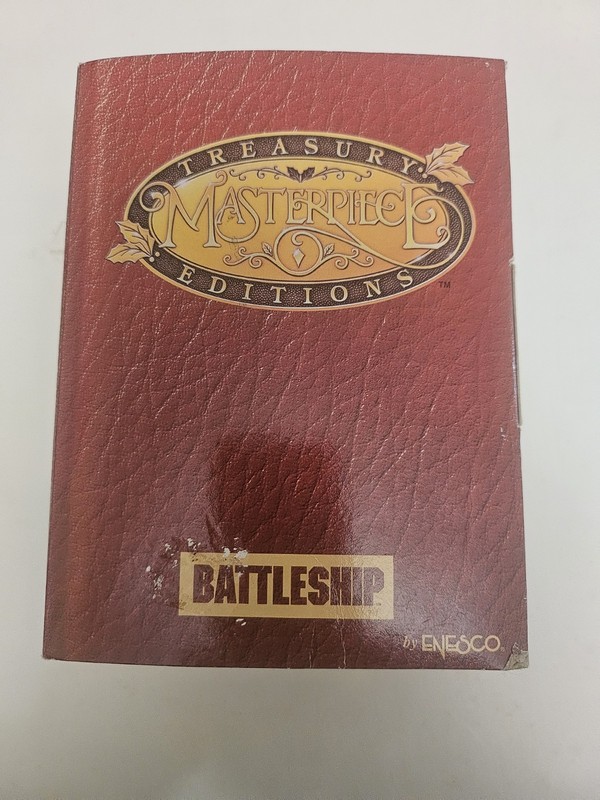 1997 Vintage Enesco Masterpiece Treasury Edition, Battleship CHRISTMAS ORNAMENT