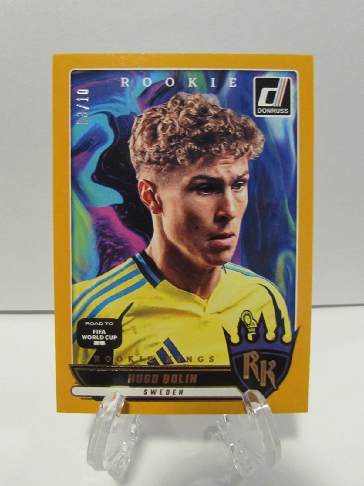 2025-26 Panini Donruss Road to World Cup - Hugo Bolin - Rookie Kings Gold /10