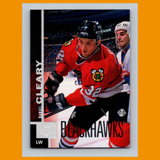 Daniel Cleary #247 1997 Upper Deck Chicago Blackhawks Hockey Card NHL NM