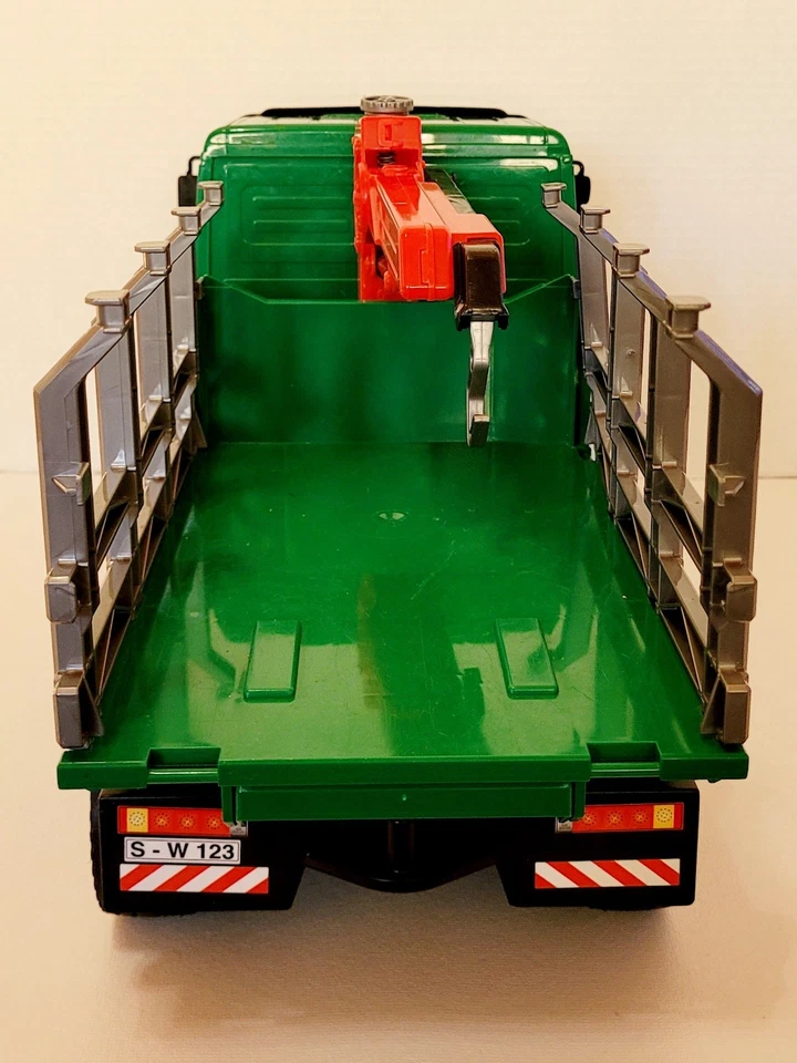 BRUDER 4143 LOGGING TRUCK ACTOS MERCEDES BENZ LOGO-MADE IN GERMANY - Image 3 of 4