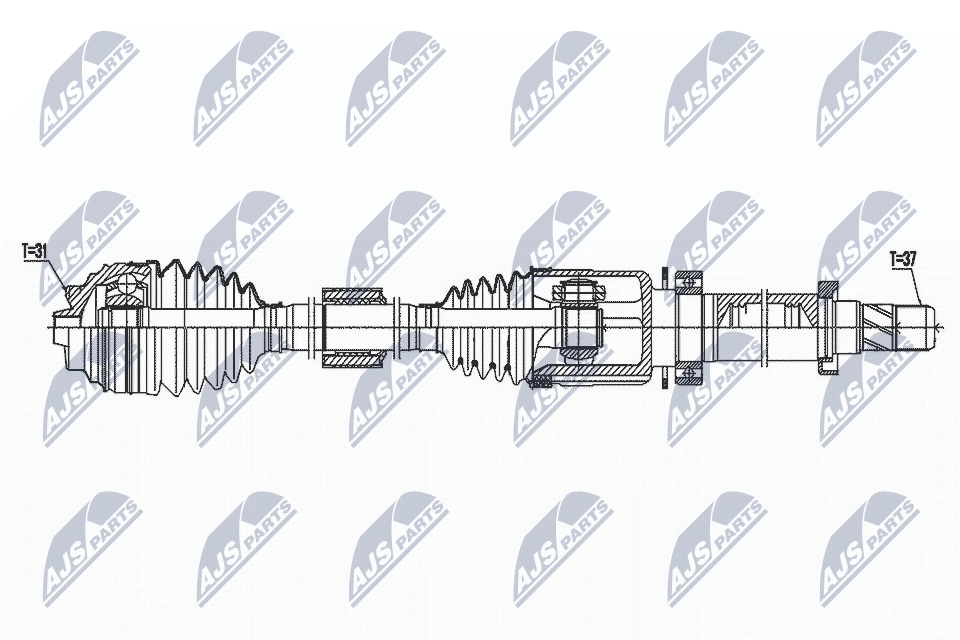 Nty Driveshaft For Mini F55/F56/F57 Cooper S/Jcw 13- /Right,6Mtm - Image 5