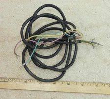 VINTAGE 3 Wire Telephone Phone Line Cord Western Automatic Electric 64" !!