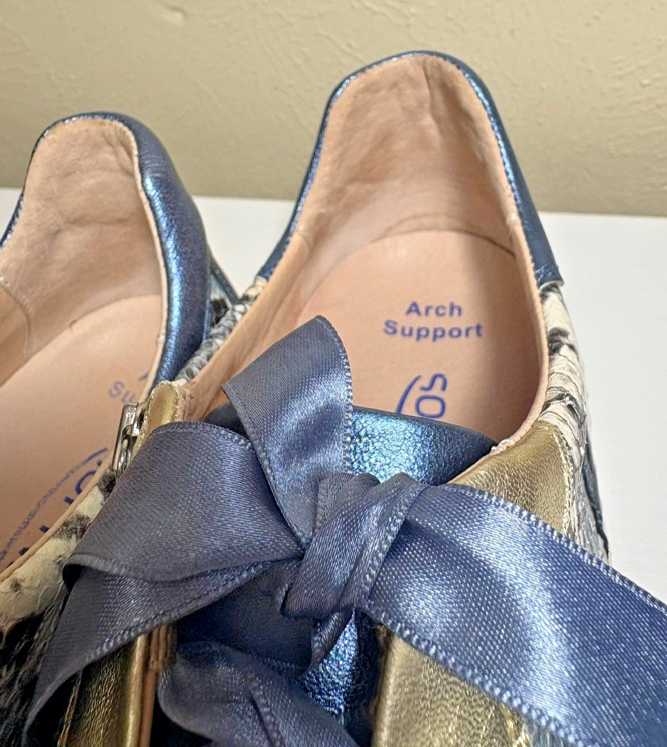 Softwaves Python Blue Ribbon Lace Size EU37.5/US7… - image 18