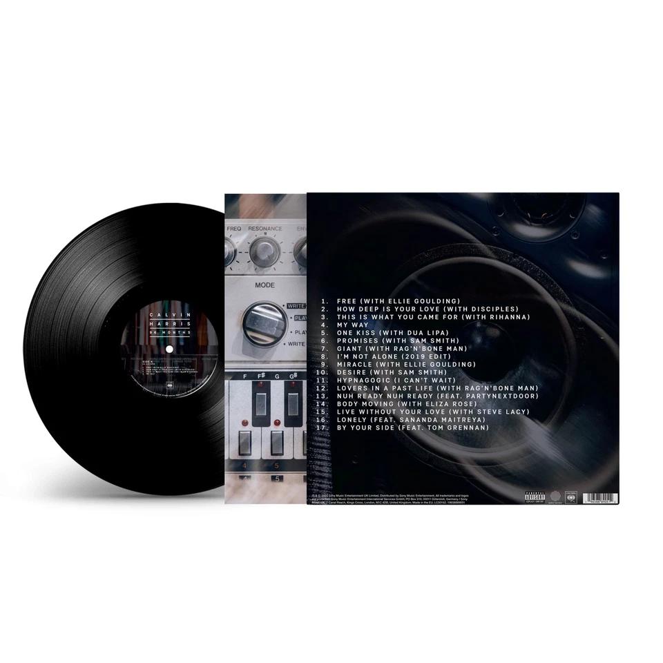 Calvin Harris 96 Months (Vinyl) 12" Album - Image 3 of 3