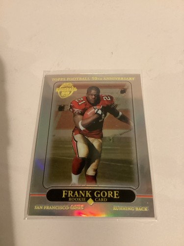 2010 Topps Chrome - Anniversary Reprints Frank Gore #418 Refractor /99