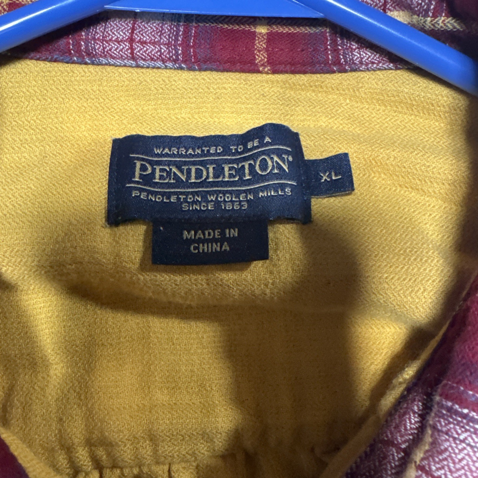 Pendleton Flannel Shirt Jacket Shacket Womens XL … - image 4