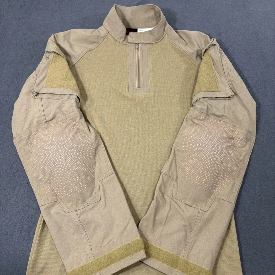 DRIFIRE FORTREX® Fr Combat Shirt, Naval air Approved Size Small Tan Desert - Image 4 of 4