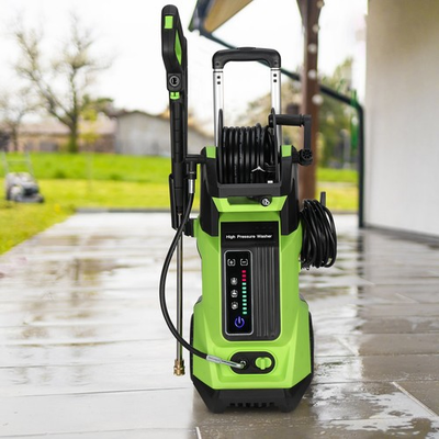 #ad 3800PSI Home High Pressure Washer Electric Patio Cleaner 2.8GPM with LED Display $129.99