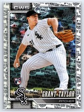 2026 Topps Grant Taylor Opening Day Foil Rookie RC Baseball Card. rookie card picture
