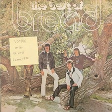 Bread The Best Of Bread Vinyl Record LP VG+/VG K 42115 1972