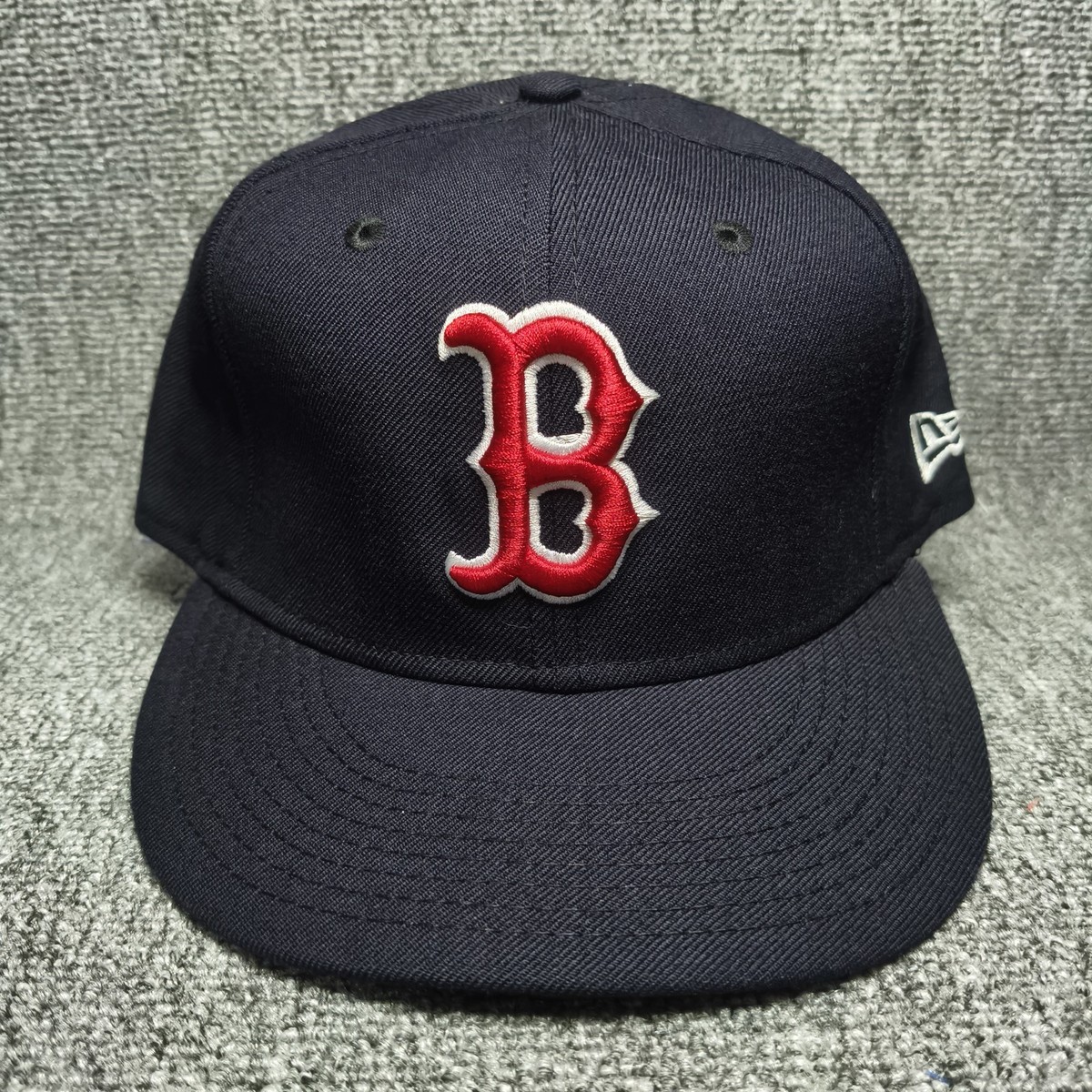 New Era Boston Red Sox MLB Navy Red Snapback Hat Cap