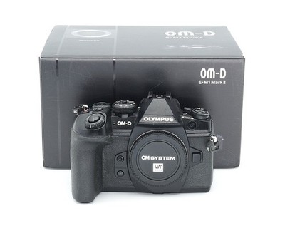 Olympus OM-D E-M1 Mark II schwarz Gehäuse Topzustand #X40447**