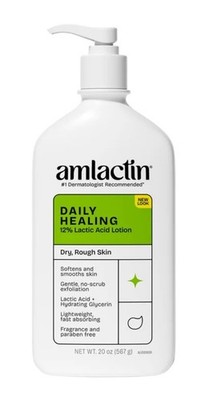 Amlactin Moisturizing Body Lotion with 12% Lactic Acid, 20 oz