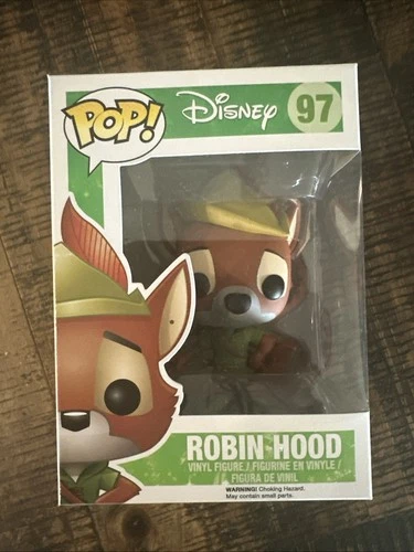 Funko Pop! Disney #97 - Robin Hood Vinyl Figure VAULTED!!!