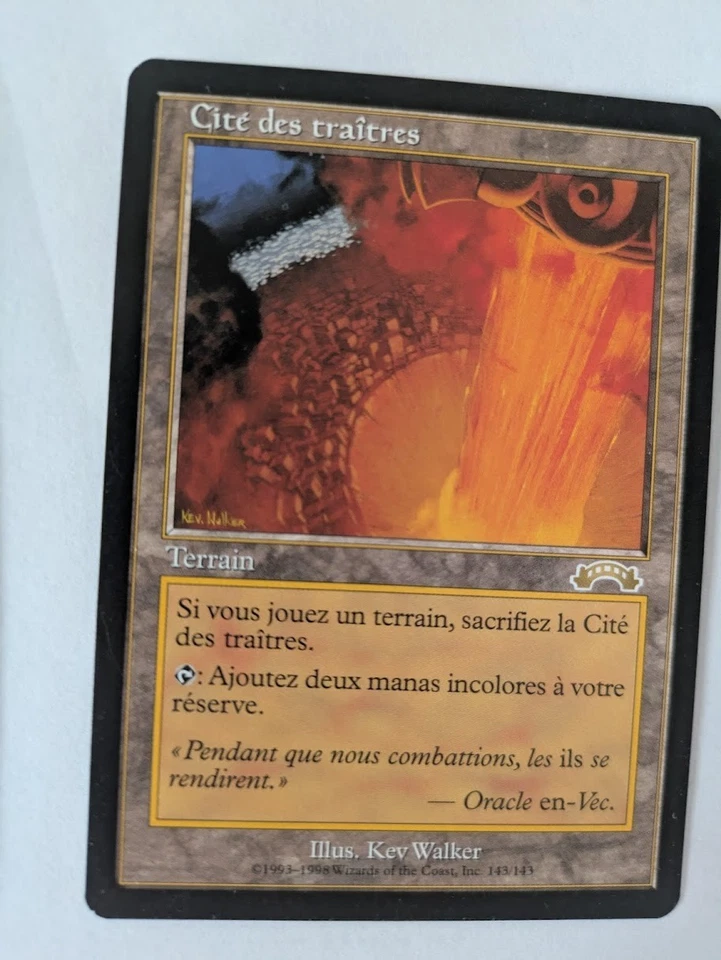 French City of Traitors Exodus MTG NM Free shipping with tracking - Image 3 of 4