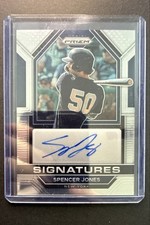 2023 Panini Prizm - Signatures Spencer Jones #SIG-SJ (AU, RC)
