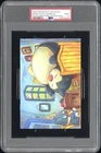 2023 POKEMON X VAN GOGH POSTCARD MUNCHLAX & SNORLAX PSA 9