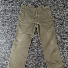 Weatherproof Vintage Men  s Pants 34x32 Olive Green Stretch Waterproof Casual