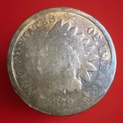 1879 FULL DATE Indian Head Cent Penny CULL / AG / HOLE FILLER FAST SHIPPING 211
